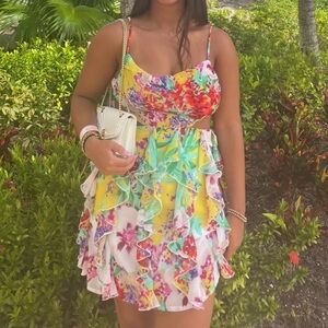 Colorful Ruby and Jenna Boutique Dress. Worn Once.